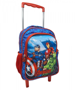 ZAINO ASILO TROLLEY AVENGERS MARVEL BORSA SCUOLA