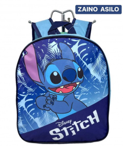 ZAINO ASILO STITCH SCUOLA TEMPO LIBERO  30 CM