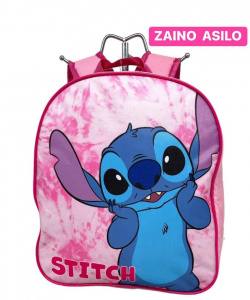 ZAINO ASILO TEMPO LIBERO STITCH  30 CM