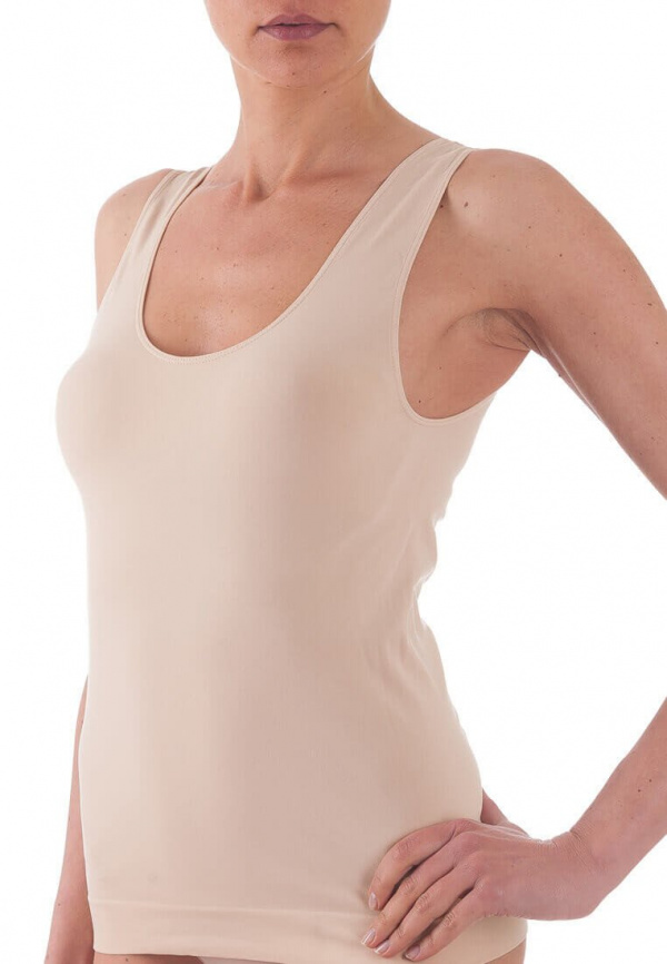 Canotta donna bellissima spalla larga in microfibra art 053 - immagine 4