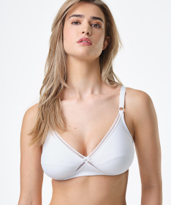 Reggiseno spiman in cotone elastico coppa b senza ferretto art mira