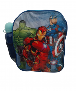 Zaino bimbo asilo con borraccia  personaggio avengers