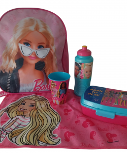 Set asilo 5 pezzi bimba Barbie
