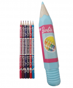 Tubo n6 matite colorate Barbie
