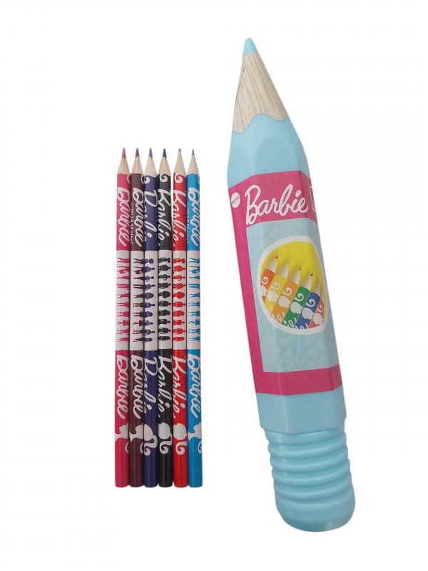 Tubo n6 matite colorate Barbie