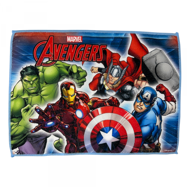 Tovaglietta colazione/pranzo in tessuto avengers