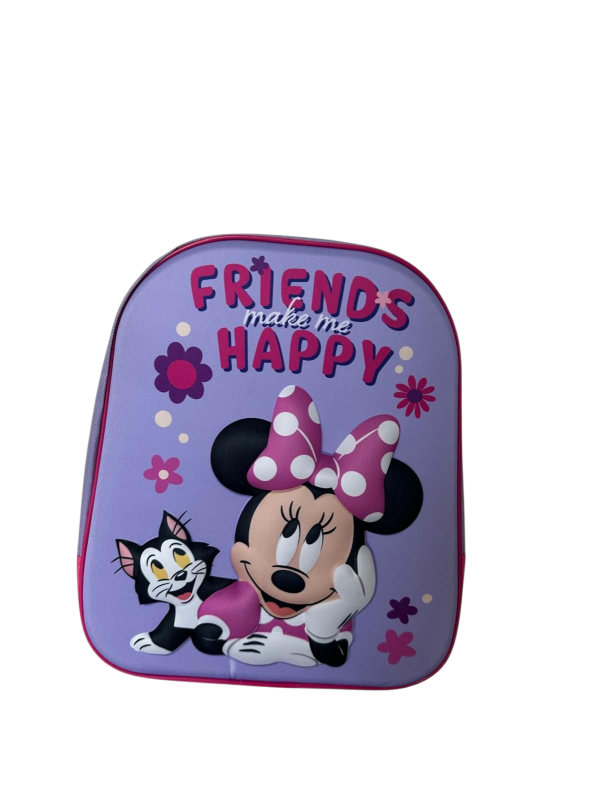 Zaino asilo bimba disney minnie con stampa 3D