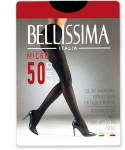 Collant donna bellissima micro 50 in microfibra