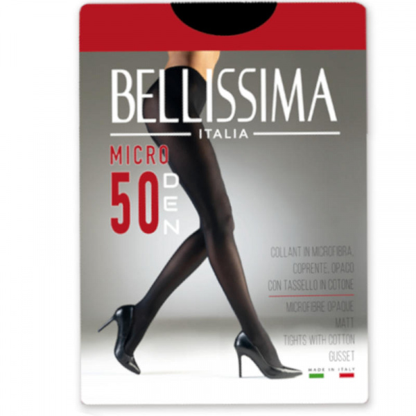 Collant donna bellissima micro 50 in microfibra