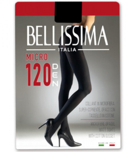 Collant donna bellissima micro 120 denari in microfibra