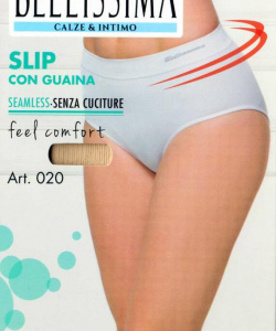 Slip donna bellissima medio con guaina contenitiva art 020