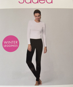 Leggings donna jadea caldo cotone felpato art 4367