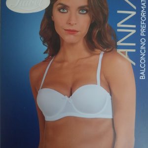 Reggiseno liabel balconcino preformato in microfibra con ferretto coppa B ANNA - immagine 1
