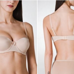 Reggiseno liabel balconcino preformato in microfibra con ferretto coppa B ANNA - immagine 2