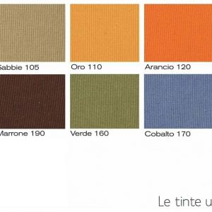 Copridivano sofà cover biancaluna 3 posti colore a scelta tinta unita da 180 a 240 cm - immagine 3
