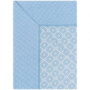 Completo lenzuola a fantasia in cotone 1 posto lettino angel's art ibiza - immagine 4