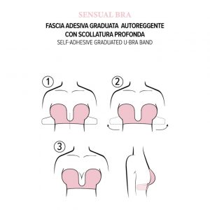 Reggiseno a fascia adesivo Love and Bra Sensual bra - immagine 5