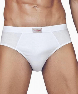 Slip uomo classico divino col.bianco art 74 in cotone mercerizzato N.3 PEZZI