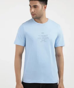 T-shirt uomo tommy hilfiger mezza manica girocollo