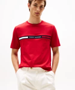 T-shirt uomo tommy hilfiger mezza manica girocollo