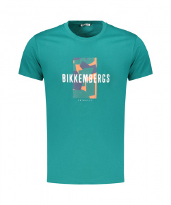T-shirt uomo bikkembergs mezza manica girocollo art BKK3MTS03
