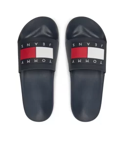 Ciabatte uomo in gomma tommy hilfiger art Pool Ess EM0EM01191