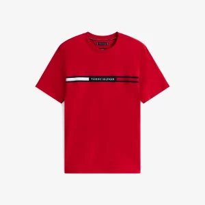 T-shirt uomo tommy hilfiger mezza manica girocollo - immagine 3
