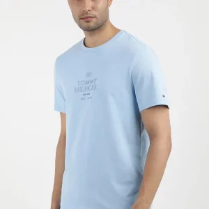 T-shirt uomo tommy hilfiger mezza manica girocollo - immagine 3