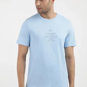 T-shirt uomo tommy hilfiger mezza manica girocollo - immagine 2