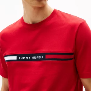 T-shirt uomo tommy hilfiger mezza manica girocollo - immagine 6