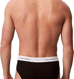Slip uomo tripack calvin klein in cotone elasticizzato - immagine 5