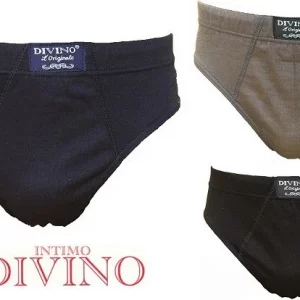 Slip uomo classico divino col. assortito art 76 in cotone mercerizzato N.3 PEZZI - immagine 3