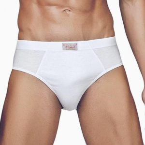 Slip uomo classico divino col.bianco art 74 in cotone mercerizzato N.3 PEZZI - immagine 1