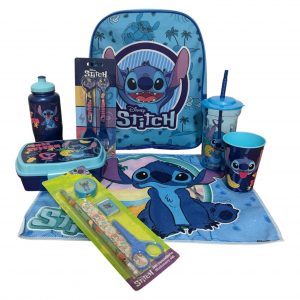 Set 8 pezzi asilo bambino/a personaggio stitch - immagine 1