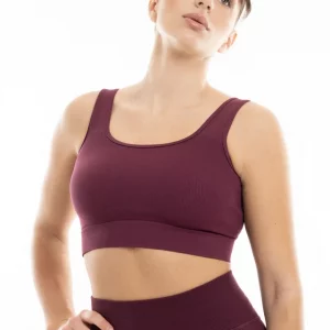 Top donna bellissima scrunch senza cuciture - immagine 4