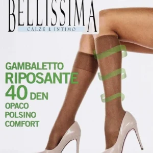 N. 6 paia gambaletto donna bellissima riposante 40 den - immagine 1