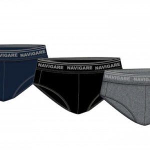 Slip uomo navigare in cotone elasticizzato art 574 n. 3 pezzi - immagine 2